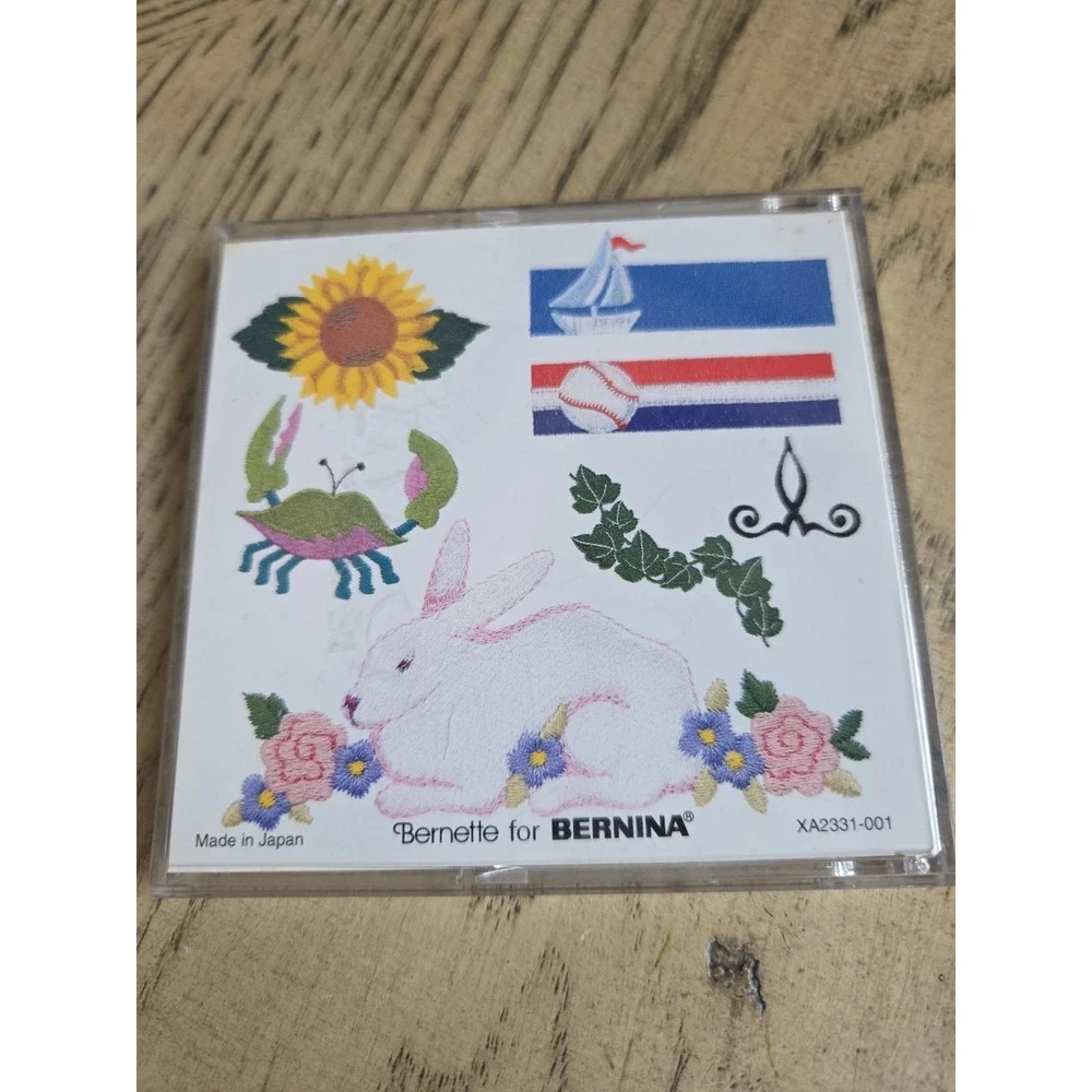 Bernina Deco Brother Bernette For Bernina Embroidery Designs Card No. 102 Spring